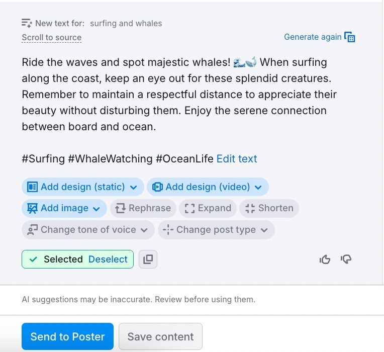 Generate multimedia content for social media image 25